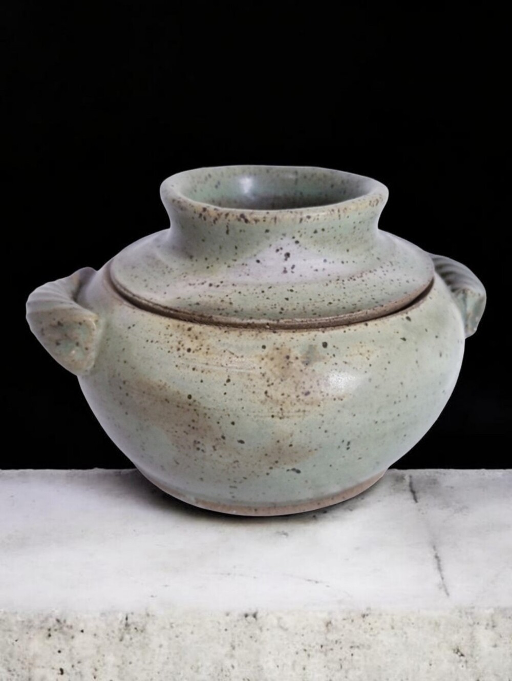 John Graves Pottery Eggceptional Egg Cooker Studio Pottery Celadon Green